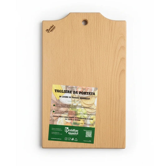 BESIDIAE TAGLIERE IN LEGNO DI FAGGIO CM.29X17X2