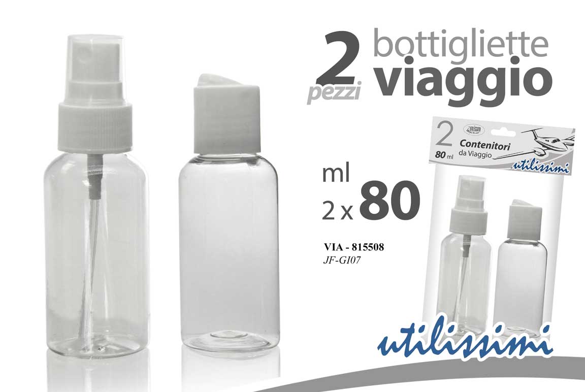 GICOS BOTTIGLIETTE DA VIAGGIO 80ML 2PZ