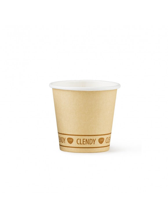 CLENDY BIO BICCHIERINI CARTA 75ML 2,5oz 50PZ AVANA