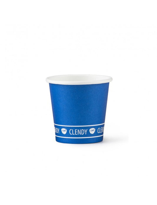 CLENDY BIO BICCHIERINI CARTA 75ML 2,5oz 50PZ BLU