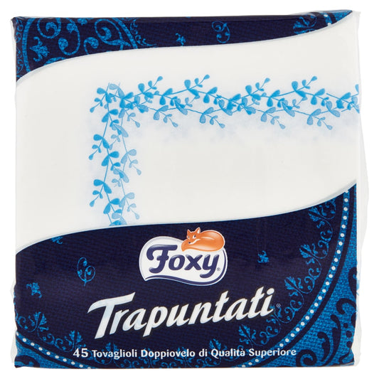 FOXY TOVAGLIOLI TRAPUNTATI 2 VELI 40X40 45PZ
