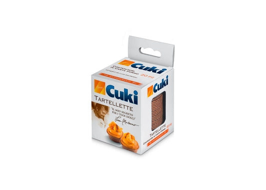 CUKI CUOCE TARTELLETTE CONTENITORI IN CARTA FORNO 20PZ CM.6,7X1,9H