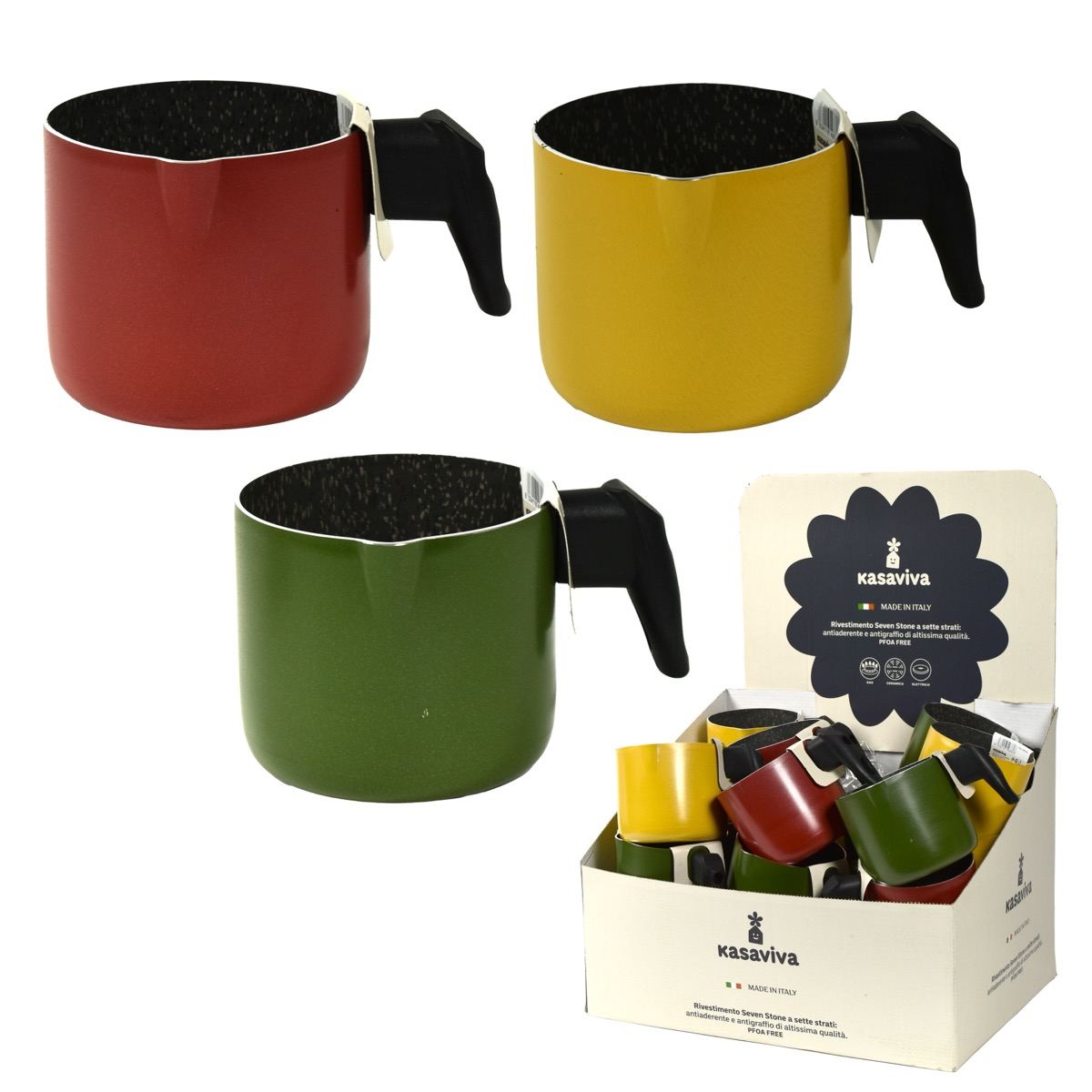 KASAVIVA SEVEN STONE BOLLILATTE CM.10 COLORI ASSORTITI
