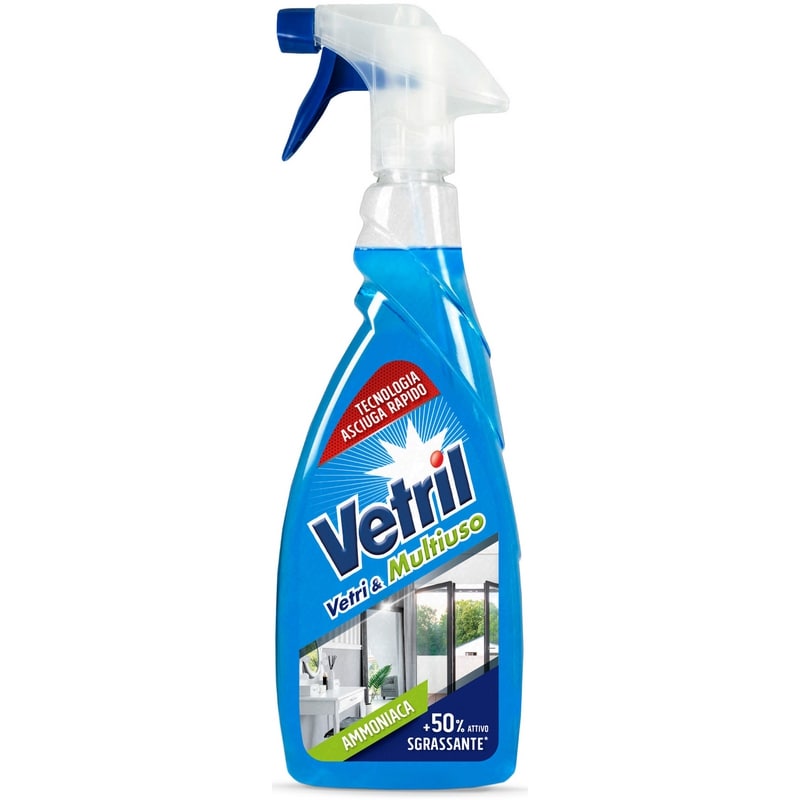 VETRIL SPRAY 650ML VETRI & MULTIUSO AMMONIACA