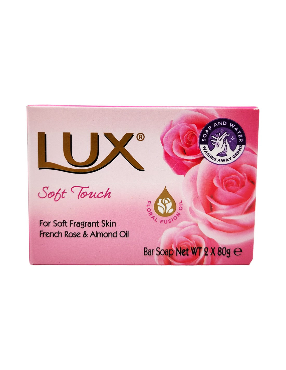 LUX SAPONE 2X80G SOFT TOUCH