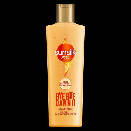 SUNSILK SUPER FUSION SHAMPOO 250ML BYE BYE DANNI CAPELLI DANNEGGIATI E SPENTI