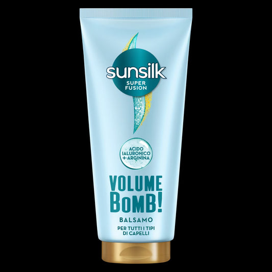 SUNSILK SUPER FUSION BALSAMO 180ML VOLUME BOMB TUTTI I TIPI DI CAPELLI