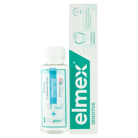 ELMEX DENTIFRICIO 75ML SENSITIVE + COLLUTTORIO 100ML