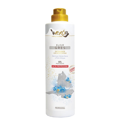 WEXOR ELISIR GRES GEL PROFUMANTE 750ML PATCHOULI,MENTA FRESCA E FIORI D'ACQUA
