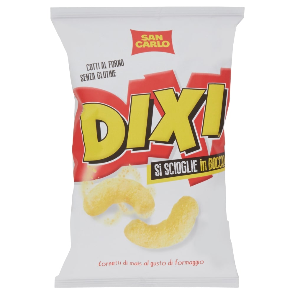 SAN CARLO DIXI CORNETTI DI MAIS GUSTO FORMAGGIO 50GR