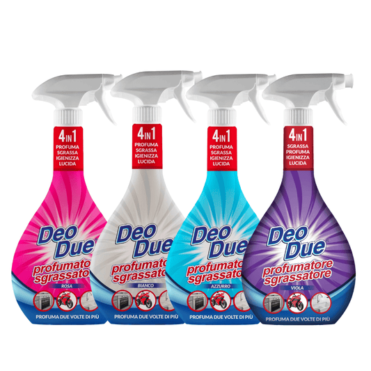 DEO DUE PROFUMATORE SGRASSATORE 4IN1 600ML BIANCO