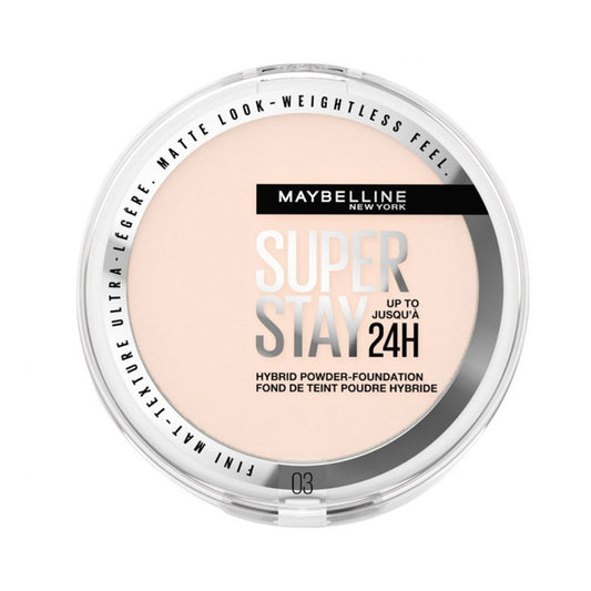 MAYBELLINE SUPERSTAY 24H HYBRID POWDER FONDOTINTA 03