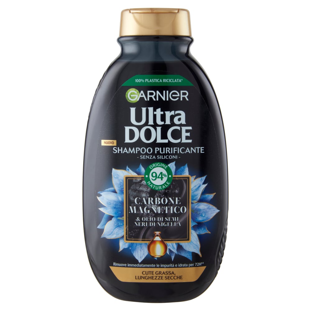 GARNIER ULTRA DOLCE SHAMPOO 400ML CARBONE MAGNETICO