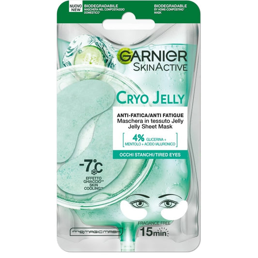 GARNIER SKIN ACTIVE MASCHERA IN TESSUTO OCCHI CRYO JELLY ANTI-FATICA -7 OCCHI STANCHI