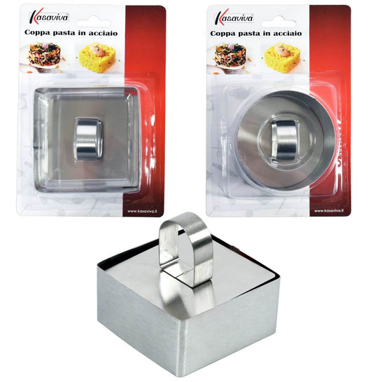 KASAVIVA COPPAPASTA IN ACCIAIO ASSORTITI