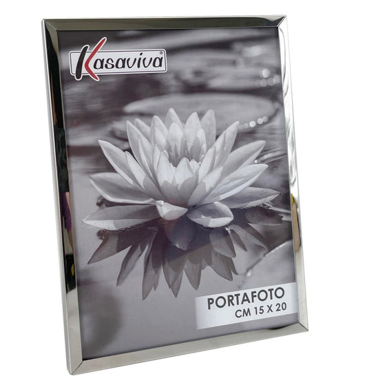 KASAVIVA STYLE PORTAFOTO SILVER CM.15X20