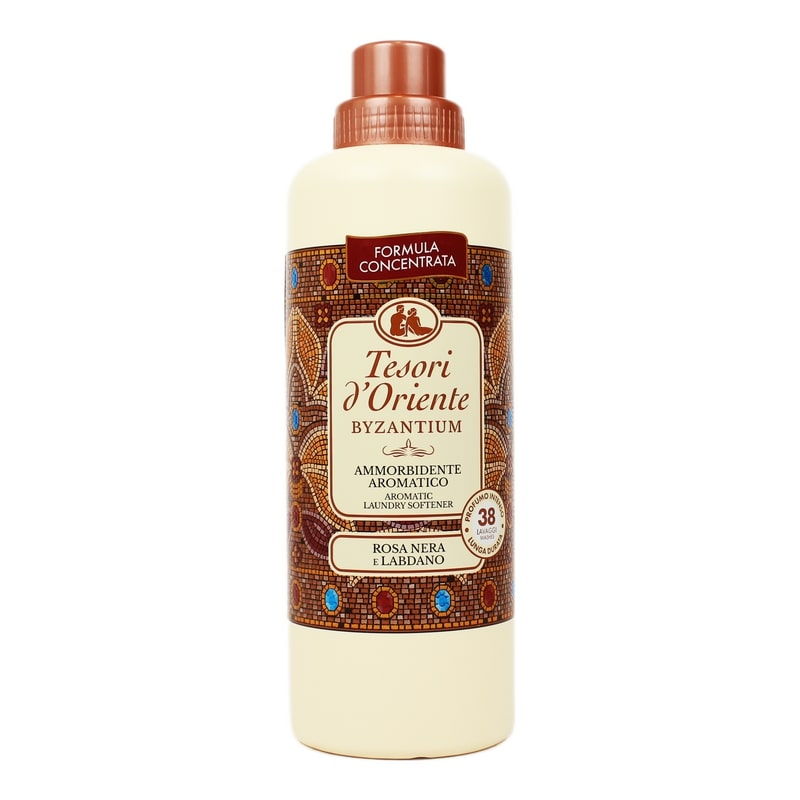 TESORI D'ORIENTE AMMORBIDENTE 760ML 38LAV. BYZANTIUM ROSA NERA E LABDANO