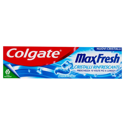 COLGATE DENTIFRICIO 100ML MAX FRESH CRISTALLI RINFRESCANTI MENTA GLACIALE