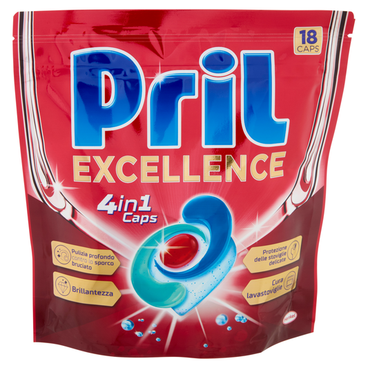 PRIL EXCELLENCE 4IN1 CAPS 18 CAPS