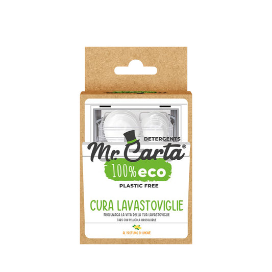 MR. CARTA 100% ECO CURA LAVASTOVIGLIE 10 TABS LIMONE