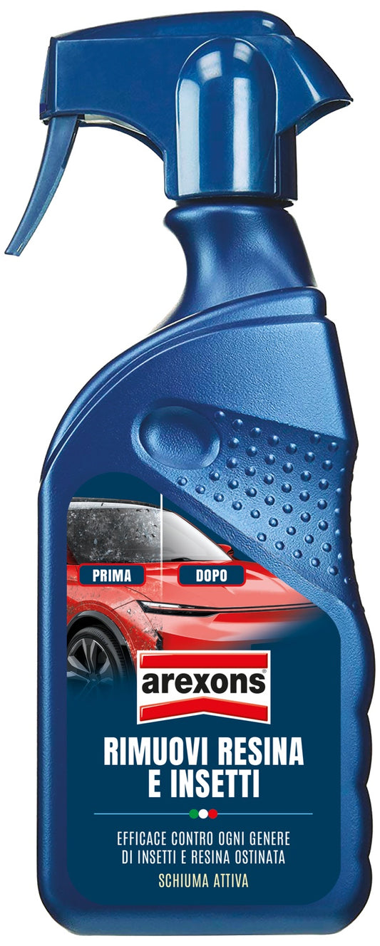 AREXONS RIMUOVI RESINA E INSETTI SCHIUMA ATTIVA 500ML