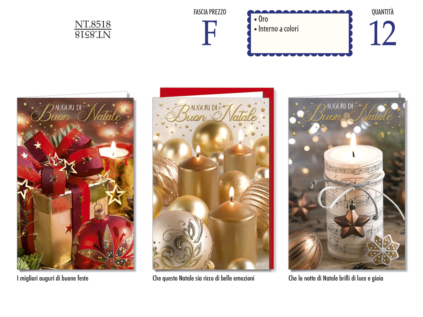 CROMO NB BIGLIETTO NATALE FOTOGRAFICO NT.8518