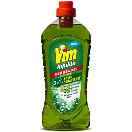 VIM LIQUIDO PAVIMENTI 5IN1 1L AZIONE SGRASSANTE PINO