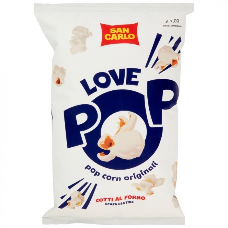 SAN CARLO LOVE POP CORN 50G