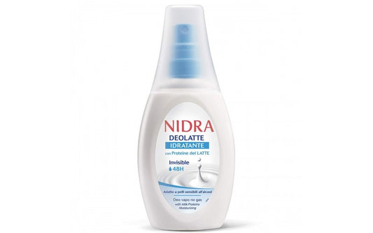 NIDRA DEOLATTE VAPO 75ML IDRATANTE INVISIBLE 48H CON PROTEINE DEL LATTE