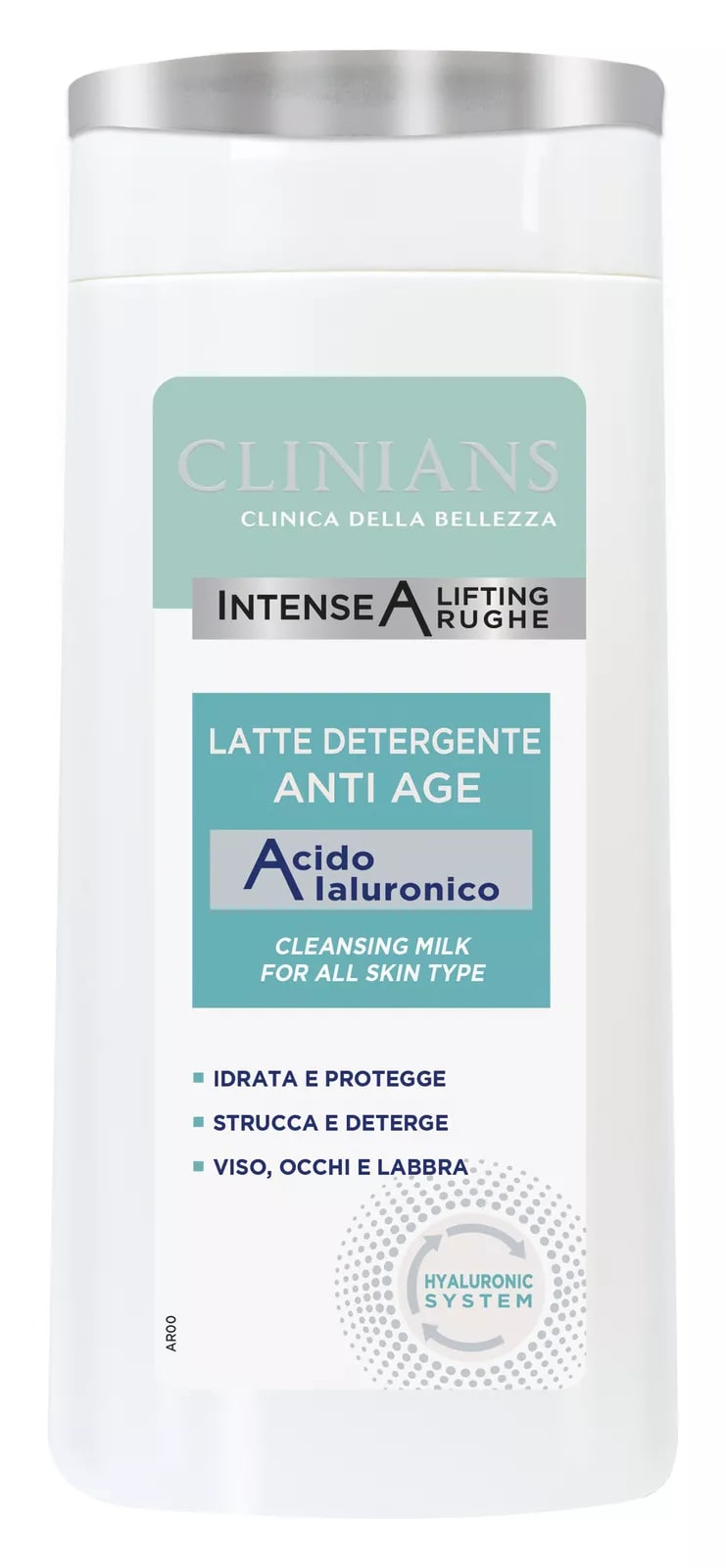 CLINIANS INTENSE A LIFTING RUGHE LATTE DETERGENTE ANTI-AGE 200ML ACIDO IALURONICO