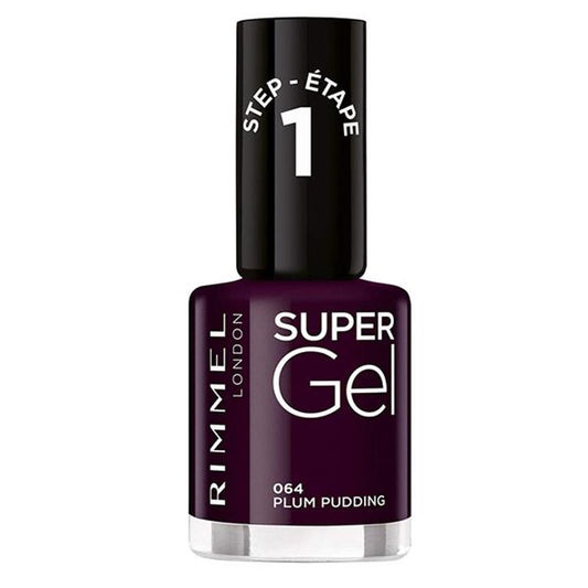 RIMMEL SMALTO SUPER GEL 064 PLUM PUDDING