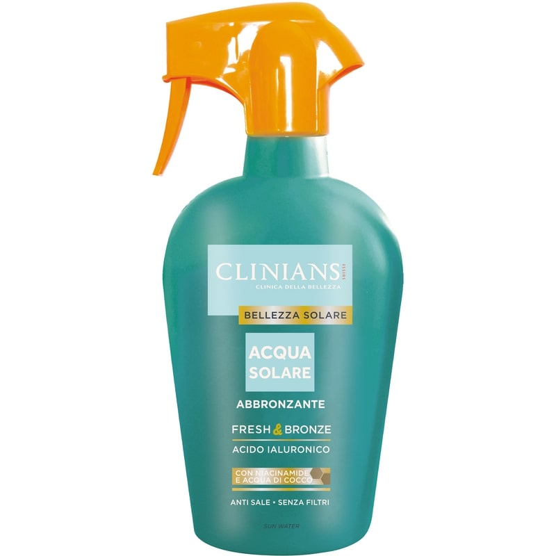 CLINIANS BELLEZZA SOLARE ACQUA SOLARE ABBRONZANTE FRESH&BRONZE TRIGGER 450ML