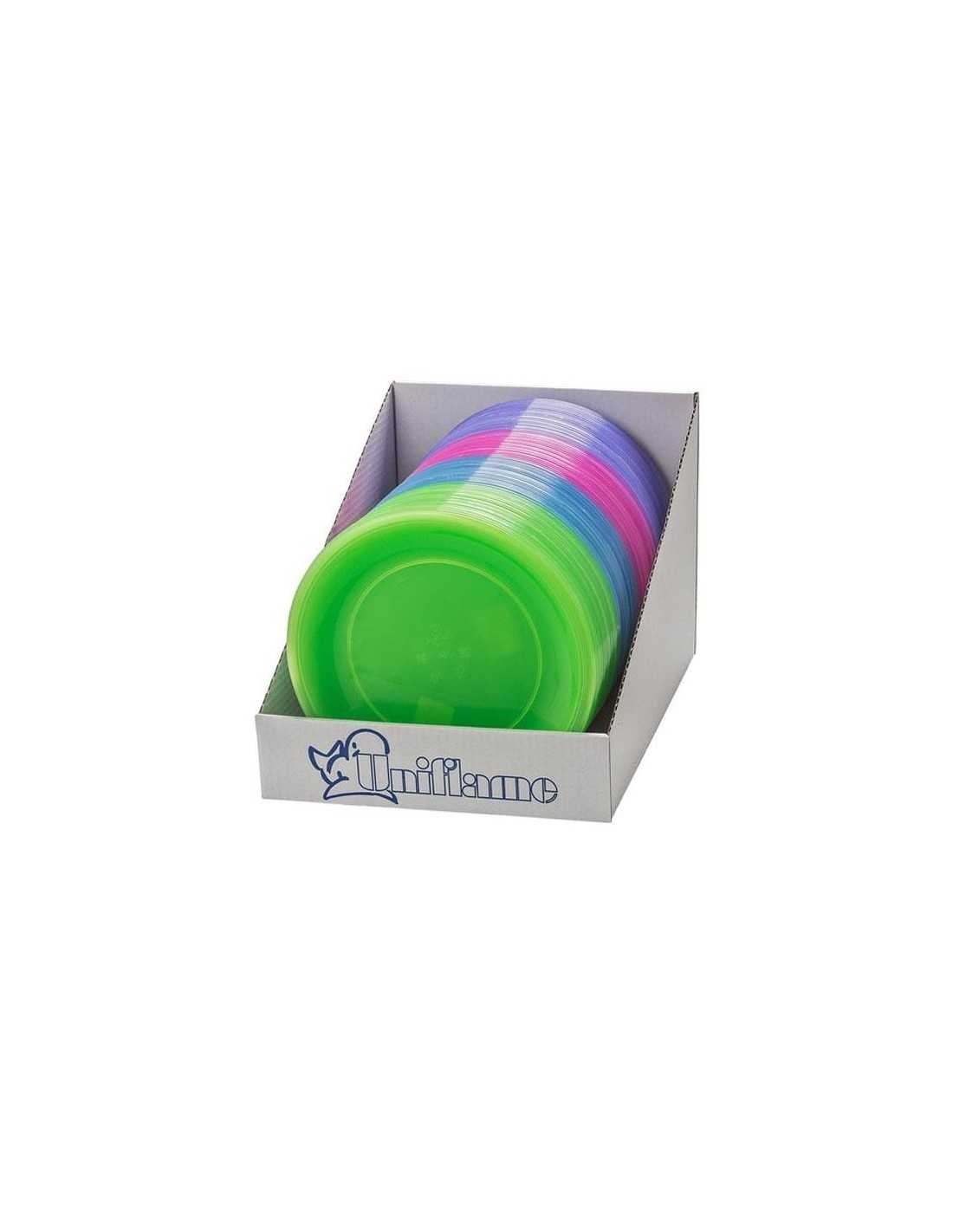 UNIFLAME LINEA PIC NIC PIATTO FONDO IN PLASTICA CM.22 3 COLORI