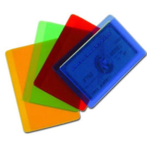 ALPLAST PORTACARD PVC SEMIRIGIDO MULTICOLOR 2 POSTI