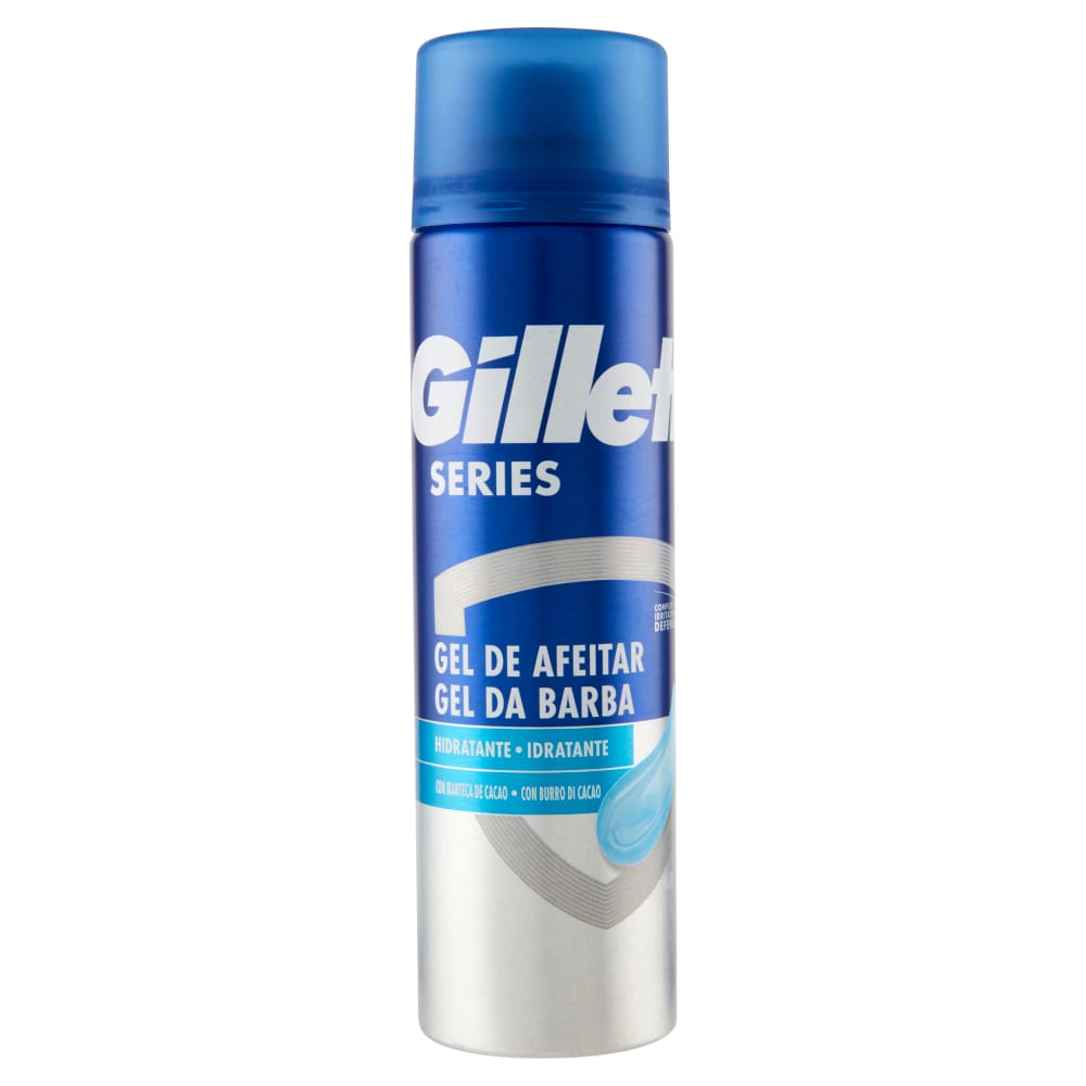 GILLETTE SERIES GEL DA BARBA 200ML IDRATANTE CON BURRO DI CACAO