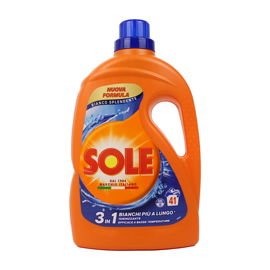 SOLE LAVATRICE LIQUIDO 1,845L 41LAV. 3IN1 BIANCO SPLENDENTE