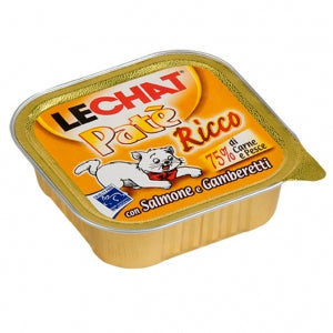 LECHAT PATE' RICCO 100G SALMONE E GAMBERETTI