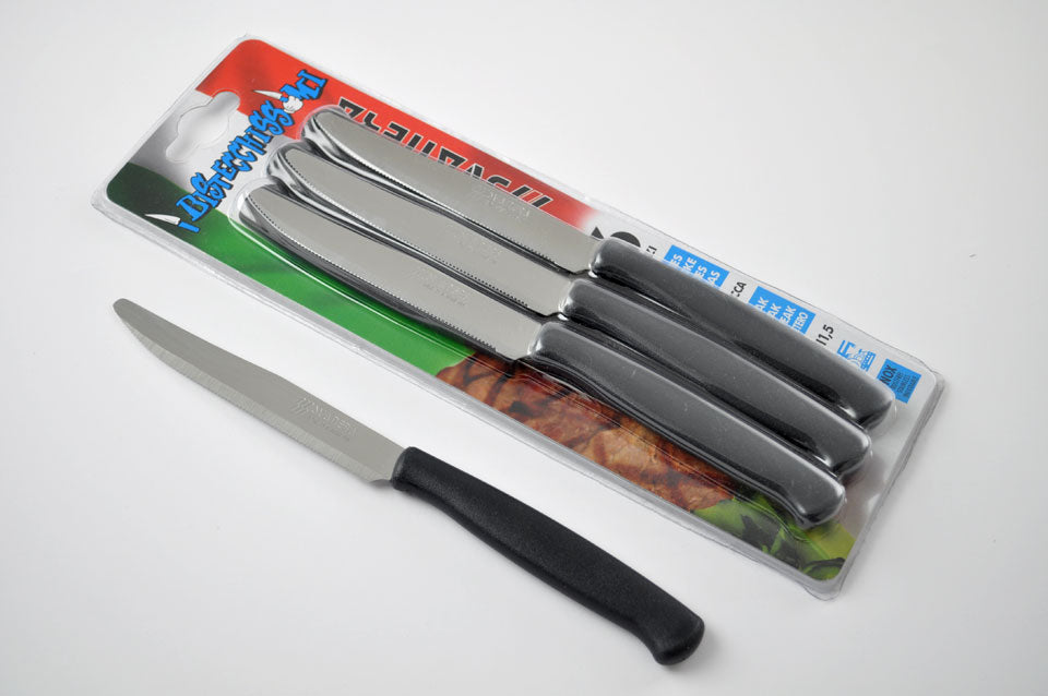 SVANERA 6 COLTELLO BISTECCA MM1 CM11,5 NERO