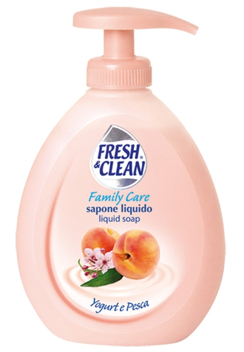 FRESH&CLEAN SAPONE LIQUIDO 300ML FAMILY CARE YOGURT E PESCA