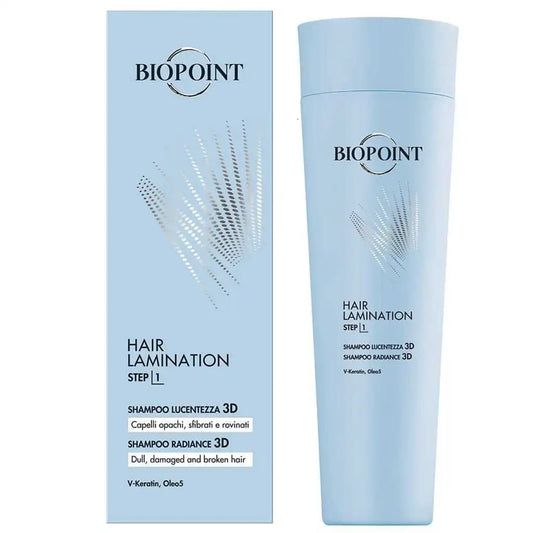 BIOPOINT HAIR LAMINATION STEP 1 SHAMPOO LUCENTEZZA 3D 200ML