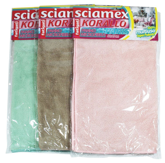 FATIGATI SCIAMEX KORALLO PARIS PANNO MICROFIBRA 40X45