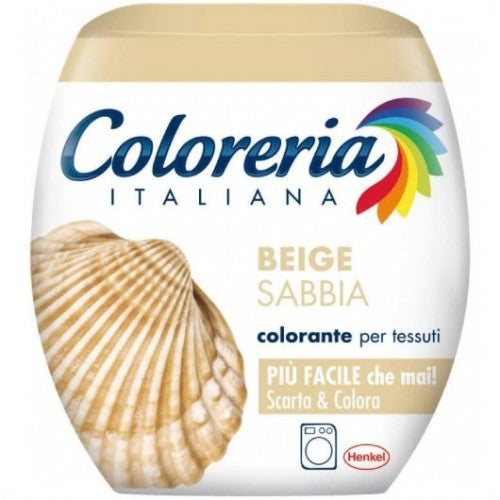 COLORERIA ITALIANA 350G COLORANTE TESSUTI BEIGE SABBIA