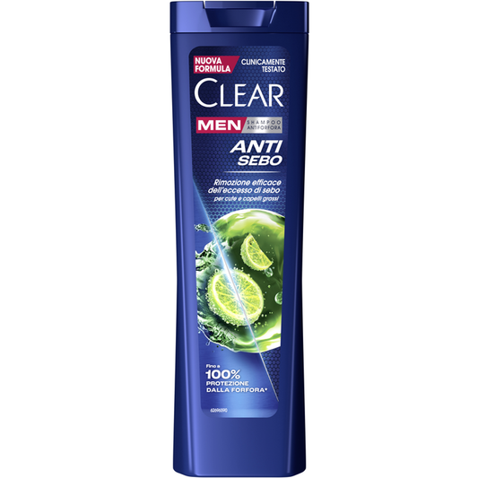 CLEAR MEN SHAMPOO 225ML ANTIFORFORA ANTI SEBO
