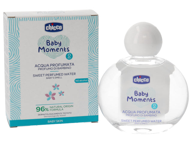 CHICCO BABY MOMENTS ACQUA PROFUMATA 0M+ 100ML PROFUMO DI BAMBINO