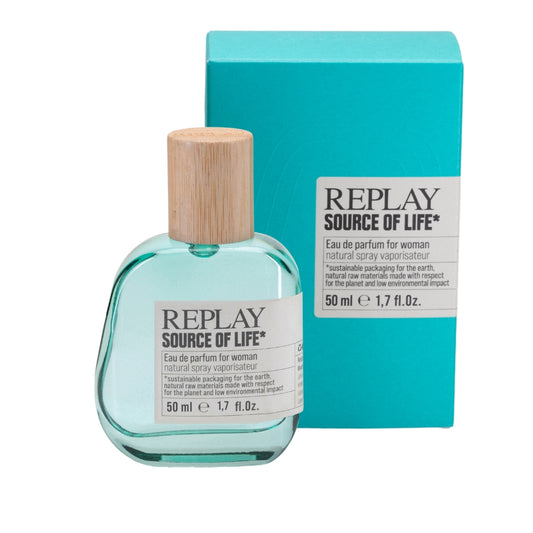 REPLAY SOURCE OF LIFE EDP 50ML FOR WOMAN