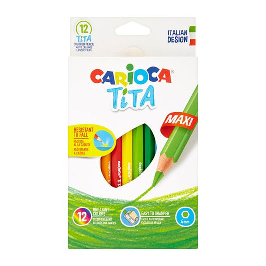 CARIOCA TITA MAX 12 MATITE COLORATE