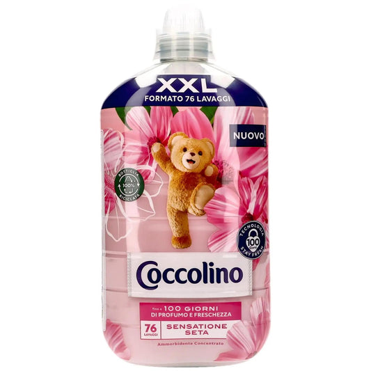 COCCOLINO CONCENTRATO XXL 1,75L 76LAV. SENSAZIONE SETA