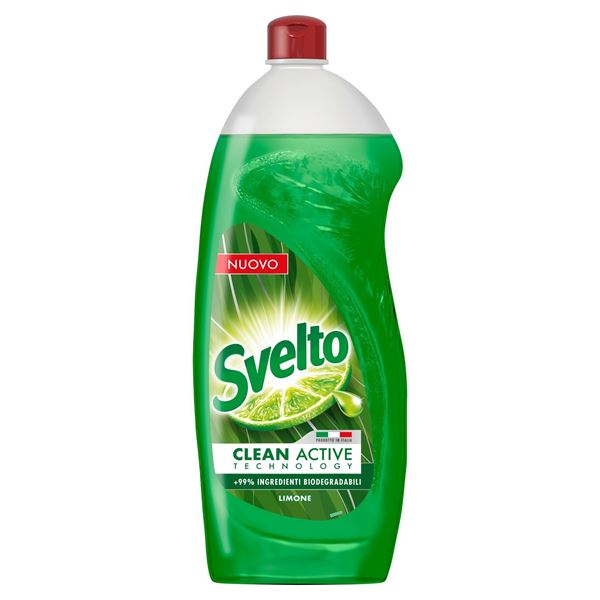 SVELTO PIATTI 930/930+100ML CLEAN ACTIVE TECHNOLOGY LIMONE