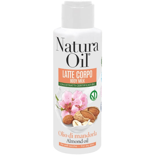 NATURA OIL LATTE CORPO 100ML OLIO DI MANDORLA PER PELLI SECCHE