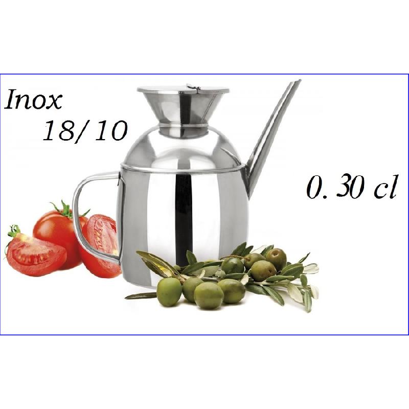 BORELLA GARDA OLIERA ACCIAIO INOX 0,3L